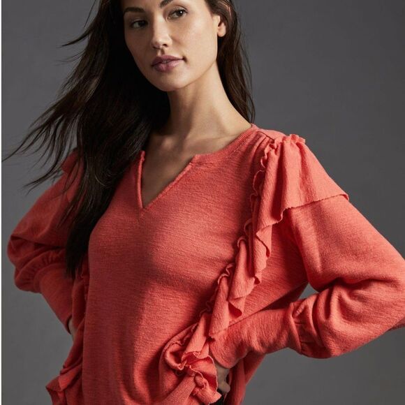 Pilcro Coral Long Sleeve Top - Picture 1 of 4